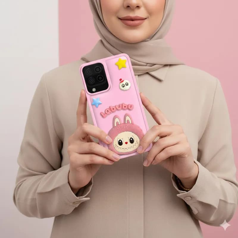 کاور گوشی پرشین کینگ مدل Labubu-Sor برای گوشی شیائومی Redmi Note 13 Pro 4G / Poco M6 Pro 4G — تصویر ۳