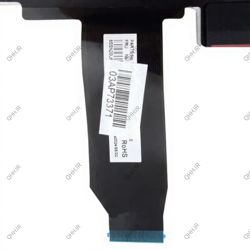 کیبرد لپ تاپ لنوو ThinkPad E15 GEN4 مشکی-اینترکوچک بدون فریم — تصویر ۴