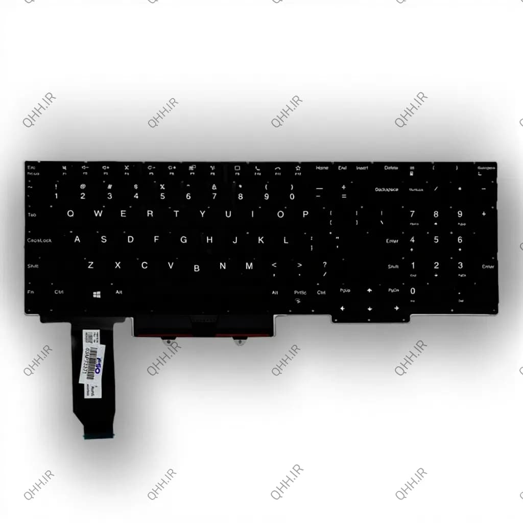 کیبرد لپ تاپ لنوو ThinkPad E15 GEN4 مشکی-اینترکوچک بدون فریم — تصویر ۲
