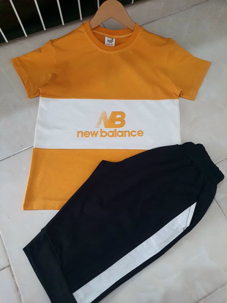 تیشرت شلوارک طرح NB new balance — تصویر ۷