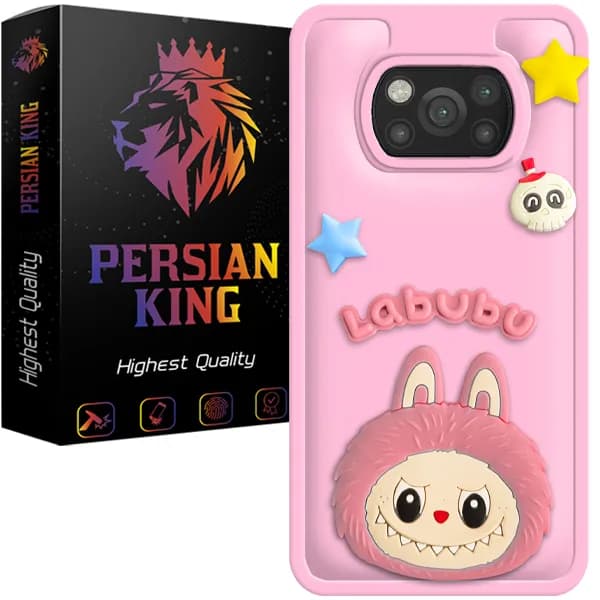 کاور گوشی پرشین کینگ مدل Labubu-Sor برای گوشی شیائومی Poco X3 / Poco X3 Pro