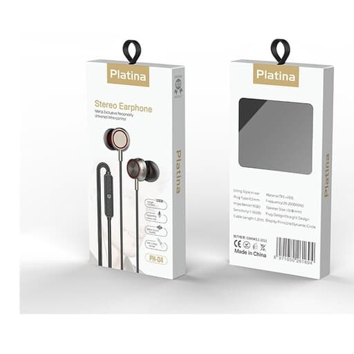 هندزفری سیمی platina مدل ph-08