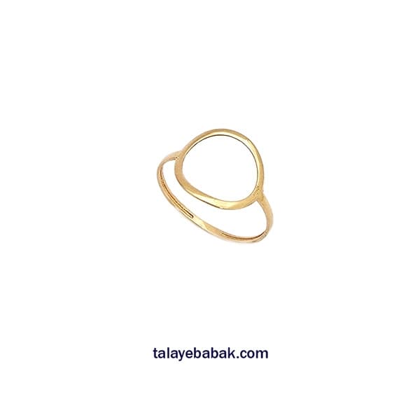 انگشتر مینیمال دایره MI084