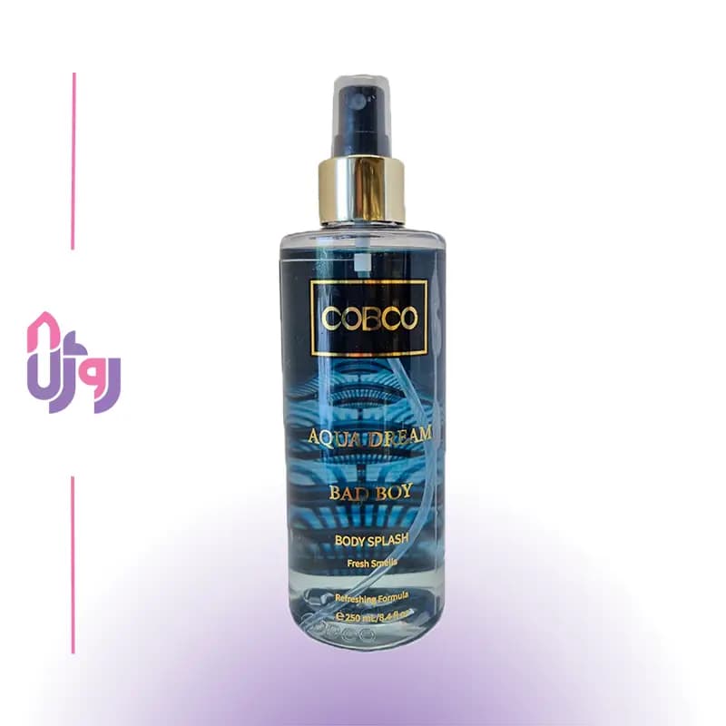 بادی اسپلش مردانه کوبکو COBCO مدل آکوا دریم AQUA DREAM حجم 250 میلیلیتر