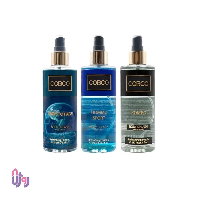 بادی اسپلش مردانه کوبکو COBCO مدل آکوا دریم AQUA DREAM حجم 250 میلیلیتر — تصویر ۴