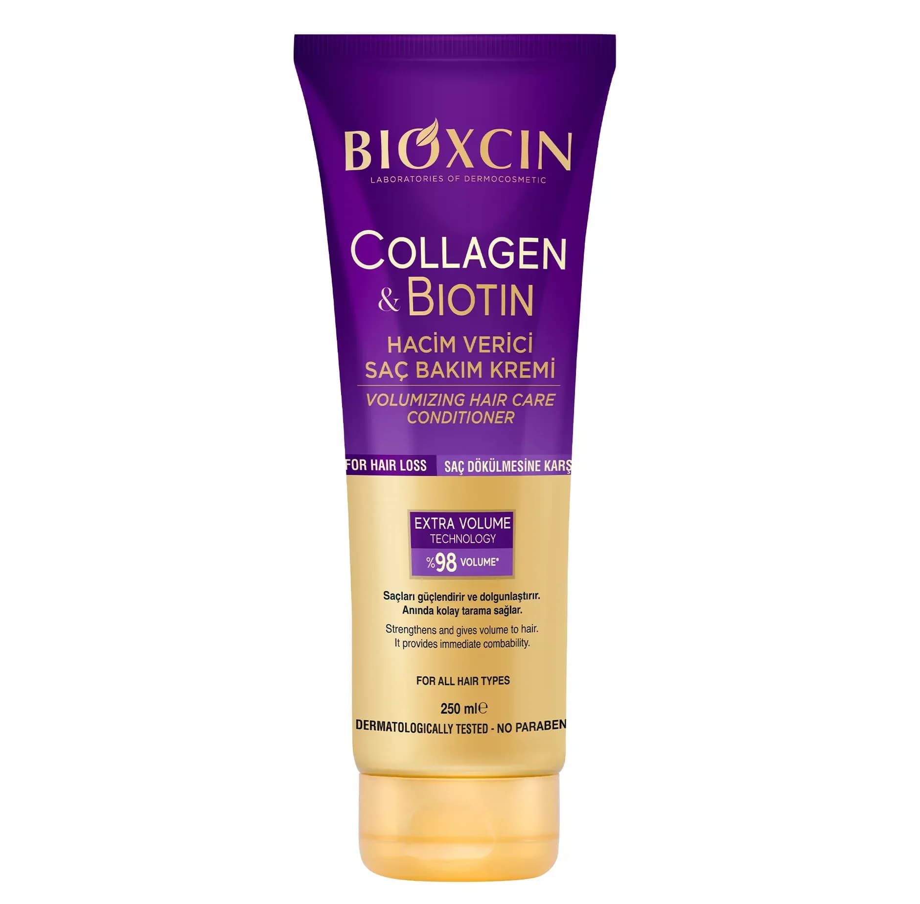کرم مو کلاژن و بیوتین بیوکسین مدل Collagen & Biotin | حجم 250 میل