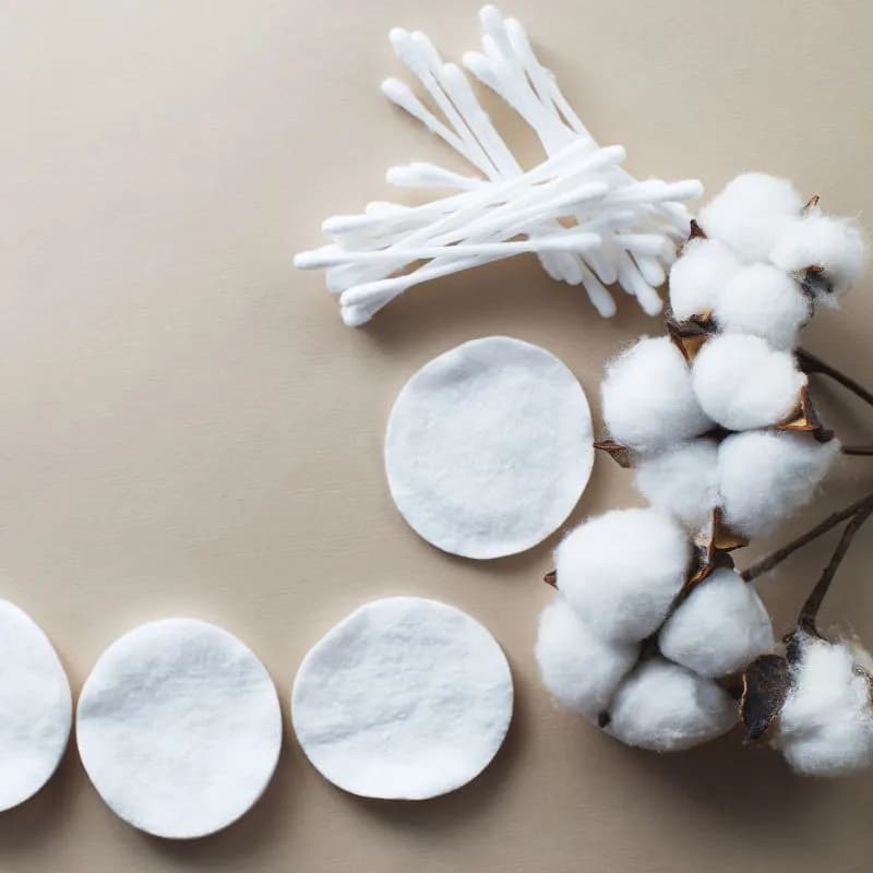 پد آرایش پاک کن گلدن رز مدل Cotton Pads | بسته 70 عددی — تصویر ۵
