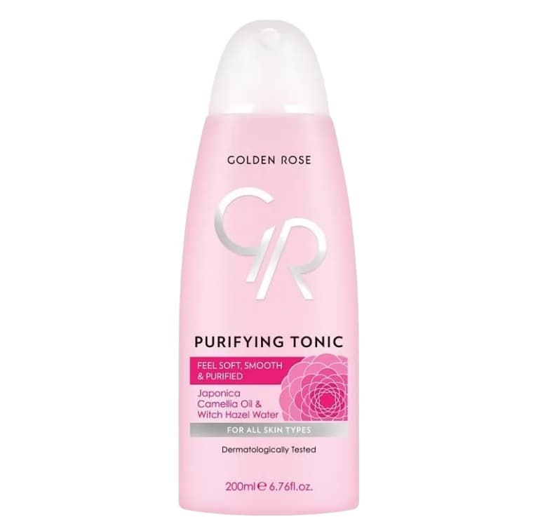 تونر پاک کننده پوست گلدن رز مدل Purifying Tonic – مناسب انواع پوست | حجم 200 میل