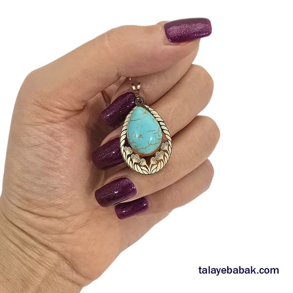 آویز فیروزه 001