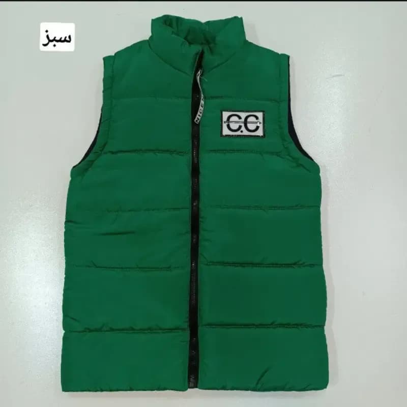 پافر اسپرت بچگانه رویه مموری سایز 55 تا 65 رنگ سبز قرمز مشکی — تصویر ۱۲