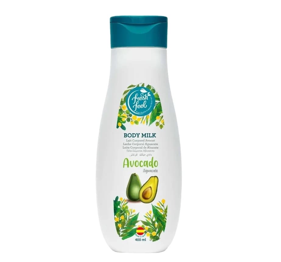 شیر بدن آووکادو فرش فیل مدل Avocado – پوست حساس | حجم 400 میل