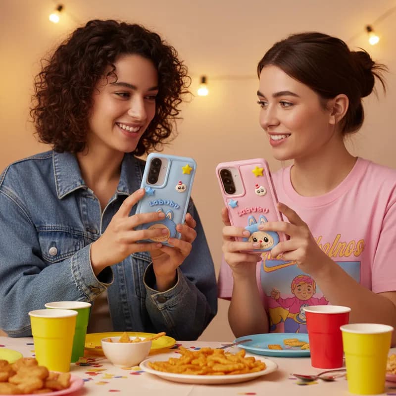کاور گوشی پرشین کینگ مدل Labubu برای گوشی شیائومی Redmi Note 13 Pro 4G / Poco M6 Pro 4G — تصویر ۷