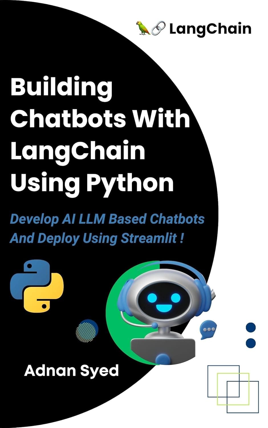 کتاب Building RAG Chatbots With Langchain In Python: Build AI LLM Based Chatbots With Interface Using Streamlit