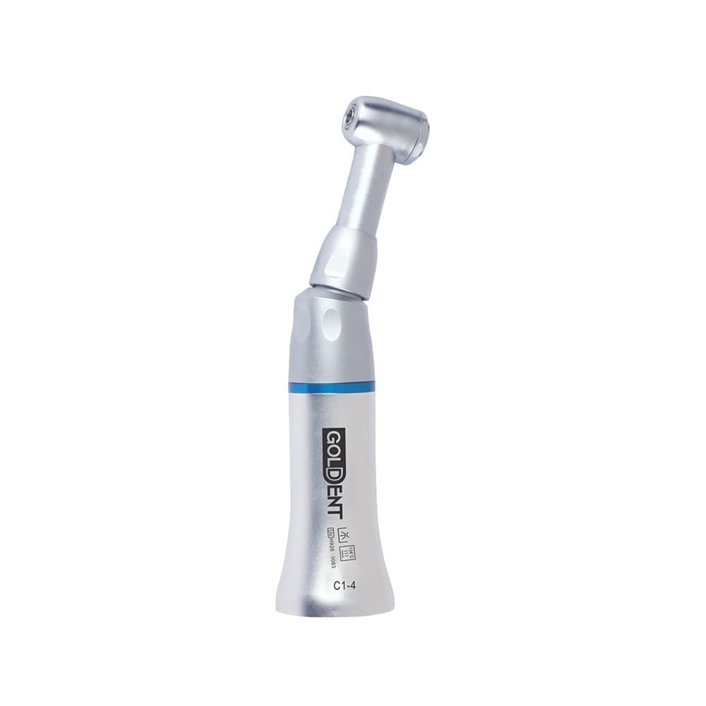 آنگل پوش باتن 1:1 گلدنت Goldent Push Button Contra Angle Handpiece