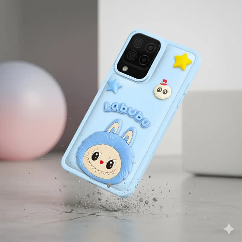 کاور گوشی پرشین کینگ مدل Labubu برای گوشی سامسونگ Galaxy A16 — تصویر ۳