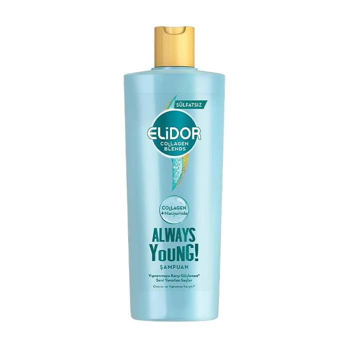 شامپو بدون سولفات الیدور مدل always young 350 میل