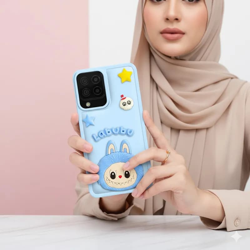 کاور گوشی پرشین کینگ مدل Labubu برای گوشی سامسونگ Galaxy A52 / A52S — تصویر ۵