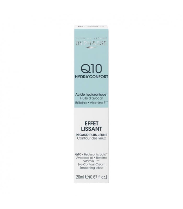 کرم دور چشم ضدچروک و آبرسان بایفاس مدل Q10 Hydra’Confort – حاوی کوآنزیم Q10 و هیالورونیک اسید | حجم 20 میلیلیتر — تصویر ۶
