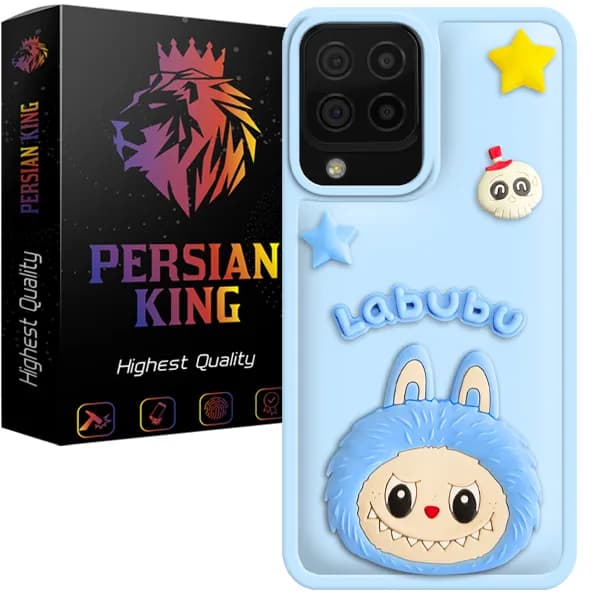 کاور گوشی پرشین کینگ مدل Labubu برای گوشی سامسونگ Galaxy A22 4G / M32 4G