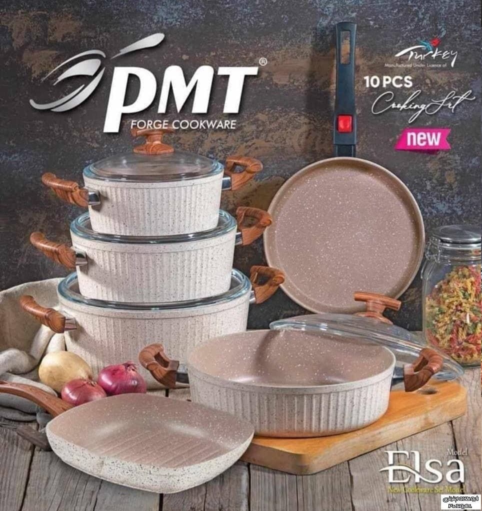 سرویس قابلمه گرانیتی پی ام تی مدل السا PMT
