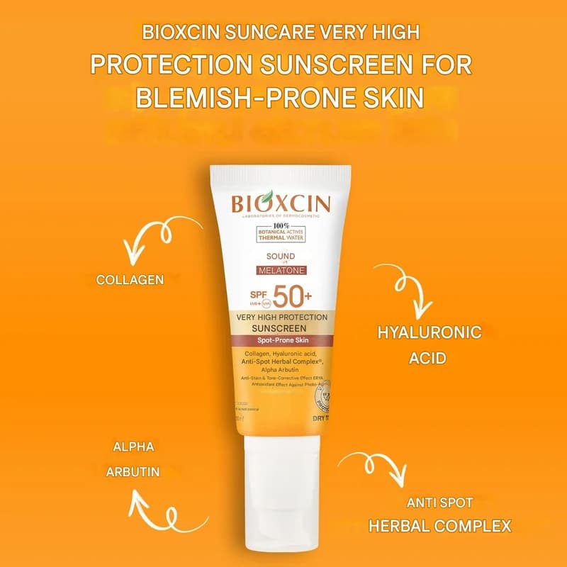 کرم ضد آفتاب و ضدلک بی رنگ بیوکسین مدل Lekeye Eğilimli Ciltler – با +SPF 50 – مناسب پوست‌های مستعد لک | حجم 150 میل — تصویر ۴