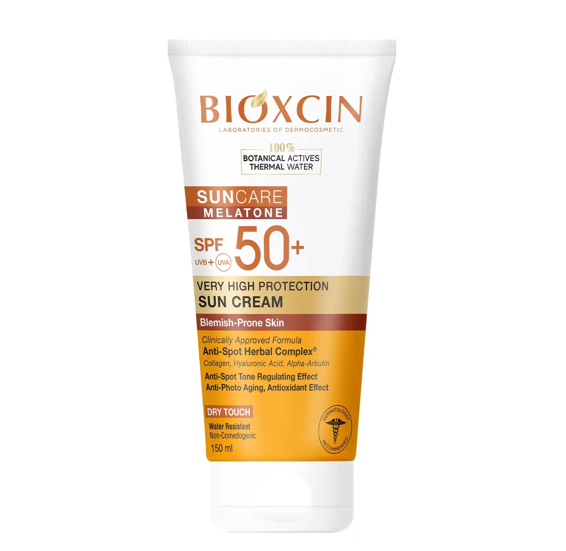 کرم ضد آفتاب و ضدلک بی رنگ بیوکسین مدل Lekeye Eğilimli Ciltler – با +SPF 50 – مناسب پوست‌های مستعد لک | حجم 150 میل — تصویر ۲