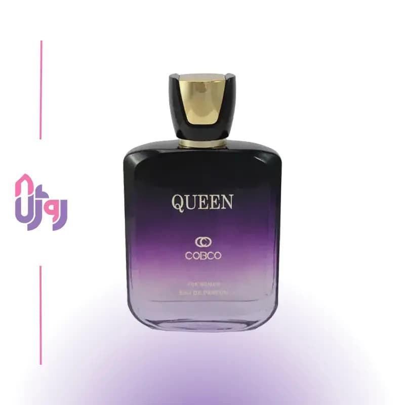 ادکلن زنانه کوبکو COBCO مدل کوئین QUEEN حجم 100 میلیلیتر