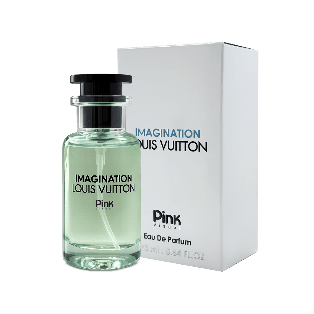 ادوپرفیوم مردانه مینیاتوری پینک ویژوآل Pink مدل لویی ویتون ایمجینیشن Louis Vuitton Imagination حجم 30 میلی لیتر – New