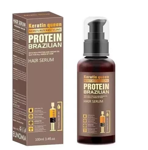 سرم مو کراتین کوئین برزیلی | Keratin Queen Protein Brazilian Hair Serum