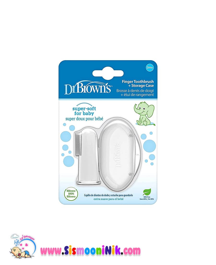 مسواک انگشتی Dr Brown’s — تصویر ۲