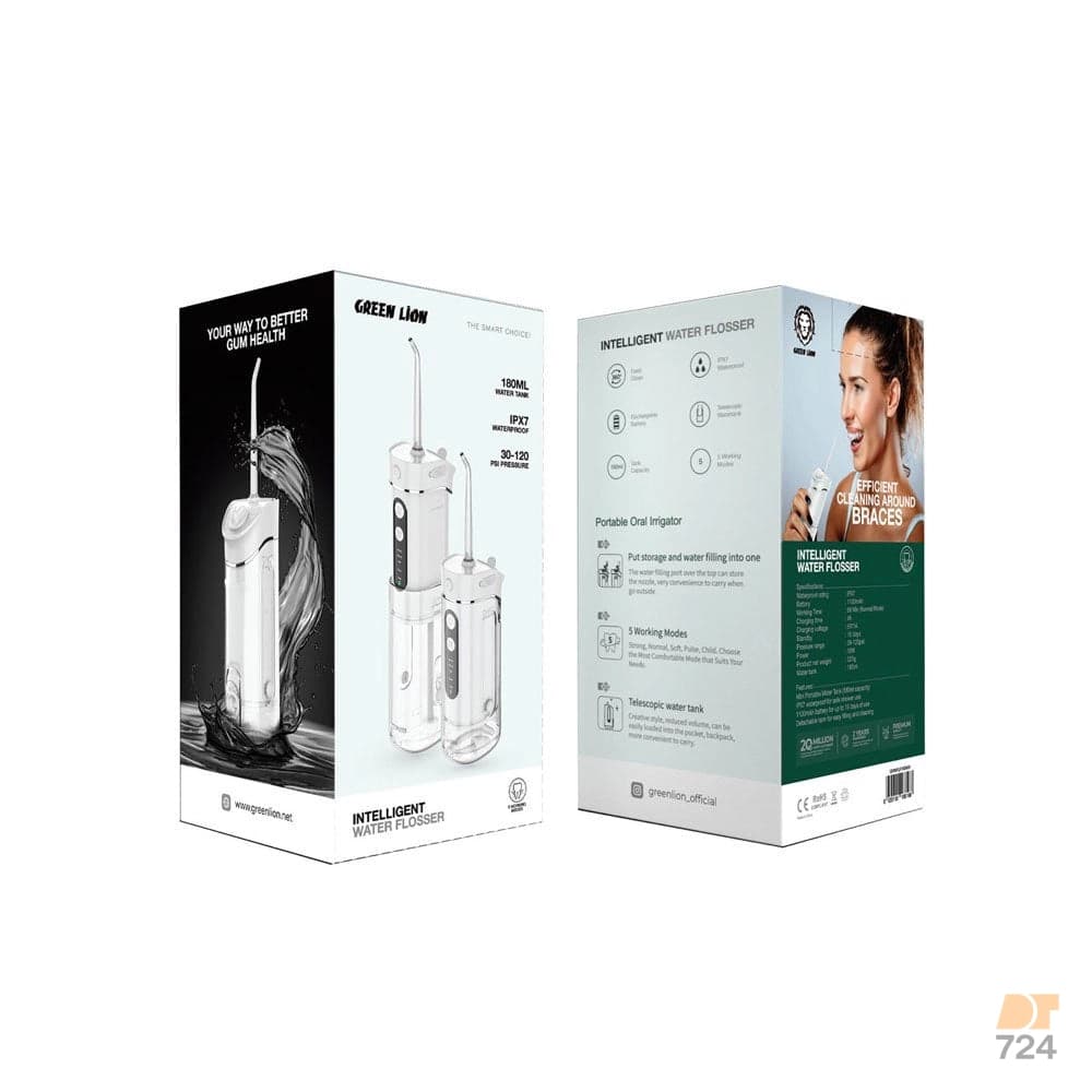 واترجت دندان و دهان شوی گرین لاین مدل Portable Oral Irrigator 180ml — تصویر ۴