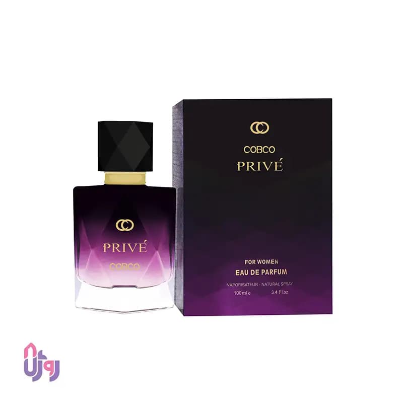 ادکلن زنانه کوبکو COBCO مدل پرایو Prive حجم 100 میلی‌لیتر — تصویر ۲