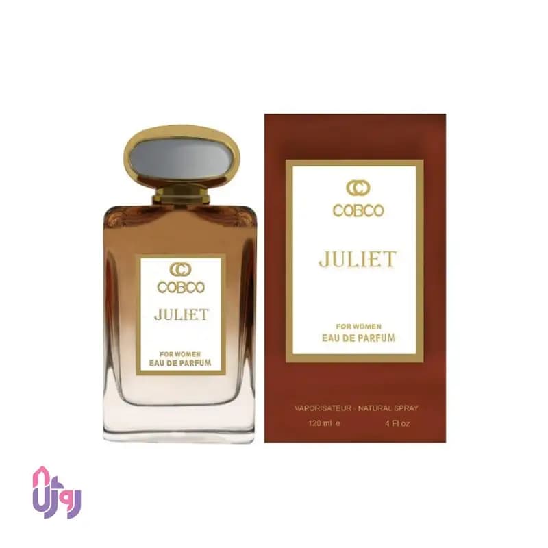 ادکلن زنانه کوبکو COBCO مدل جولیتJULIET حجم 100 میلی‌لیتر — تصویر ۲