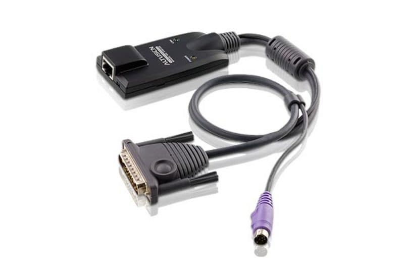ماژول اتصال سرور KVM آتن ATEN مدل KA9130 با پورت PS/2 و VGA