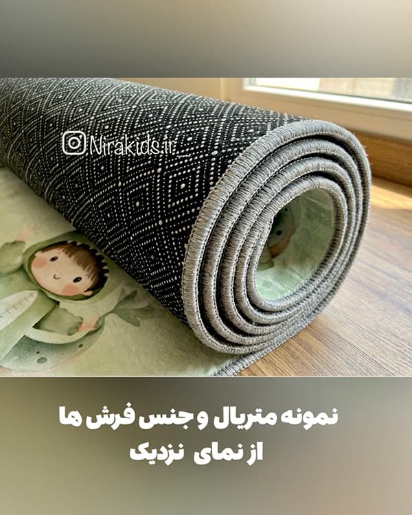 فرش کودک طرح ماشین من — تصویر ۶