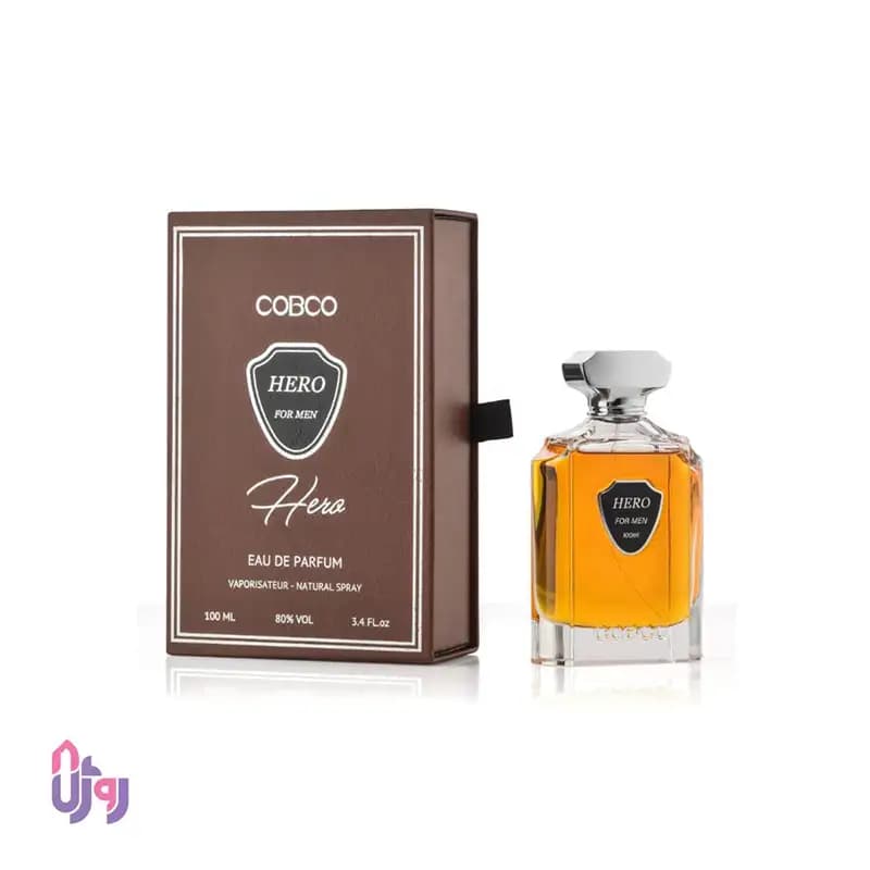 ادکلن مردانه کوبکو COBCO مدل هیرو فورمن HERO FOR MEN حجم 100 میلیلیتر — تصویر ۲