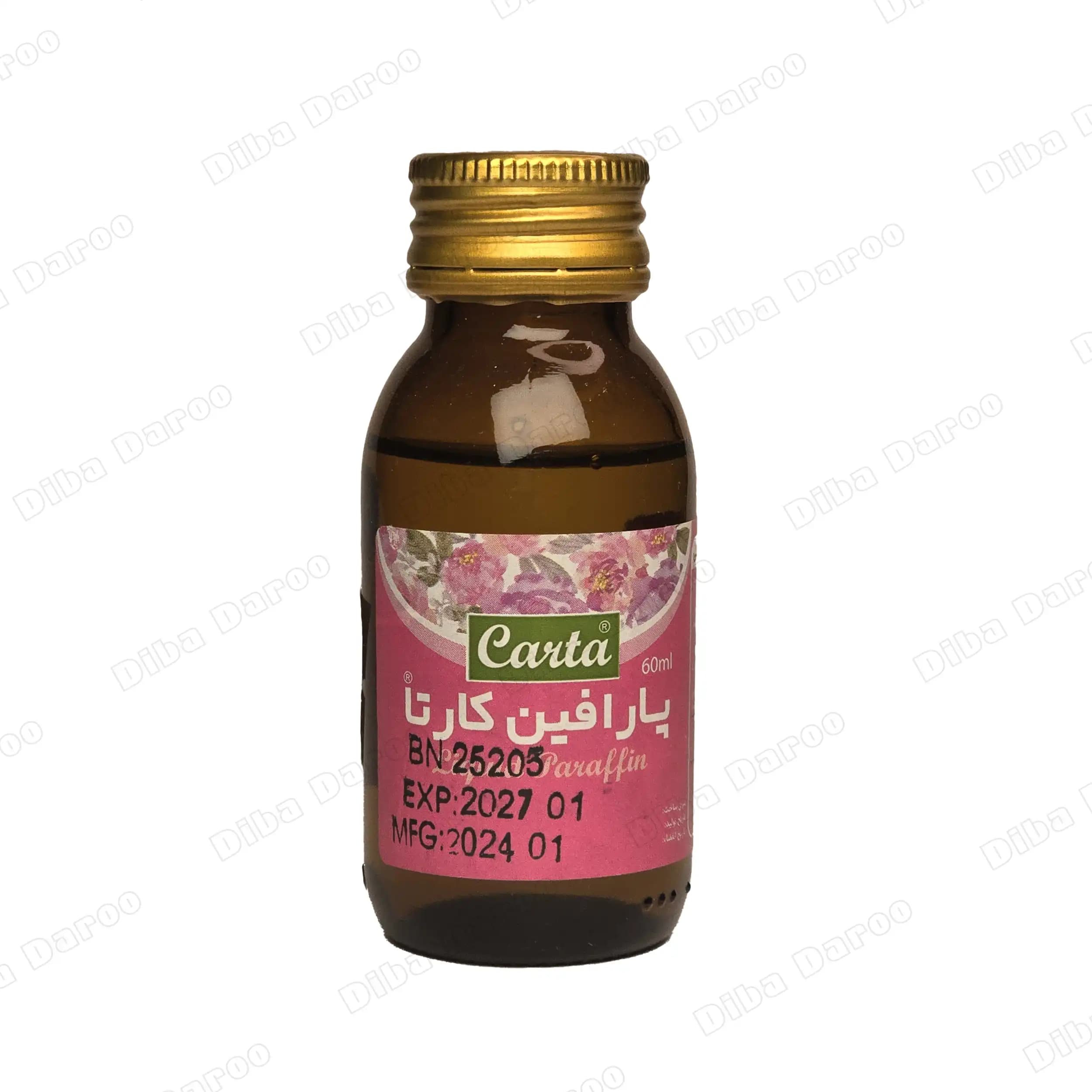 روغن پارافین صنعتی کیمیاگر طوس 60 میلی لیتر