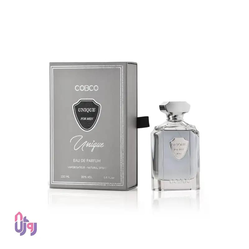 ادکلن مردانه کوبکو COBCO مدل یونیک فورمن UNIQUE FOR MEN حجم 100 میلی‌لیتر — تصویر ۲