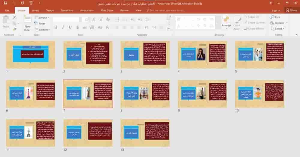پاورپوینت کاهش اضطراب قبل از جراحی با تمرینات تنفس عمیق