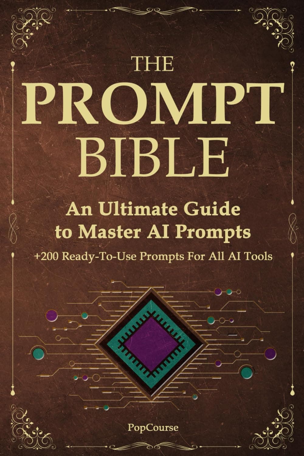 کتاب The Prompt Bible: The Ultimate Guide to Mastering AI Prompting | 200+ Ready-to-Use Prompts for All AI Tools.