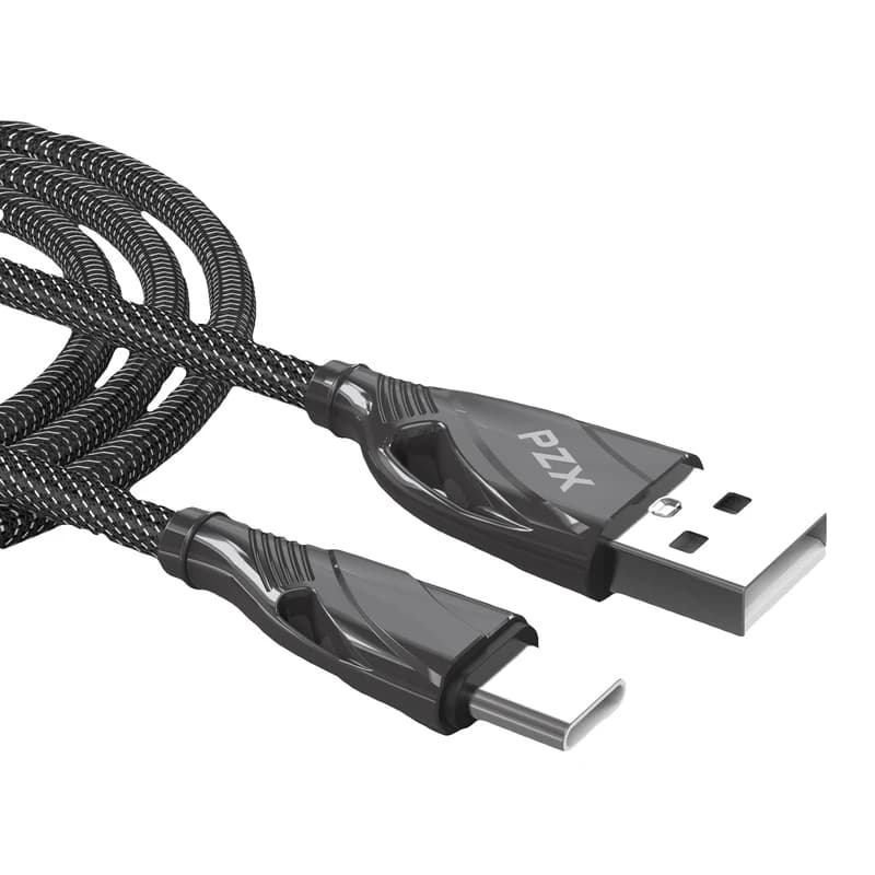 کابل تبدیل USB به USB-C پی زد ایکس مدل V182s طول 1 متر