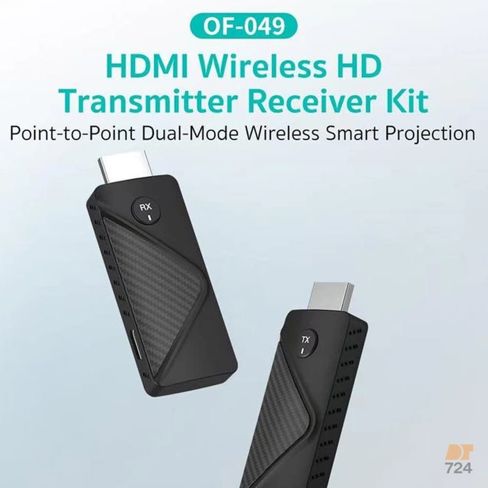 کیت فرستنده و گیرنده بی‌سیم HDMI کوتسی مدل OF-049 — تصویر ۶