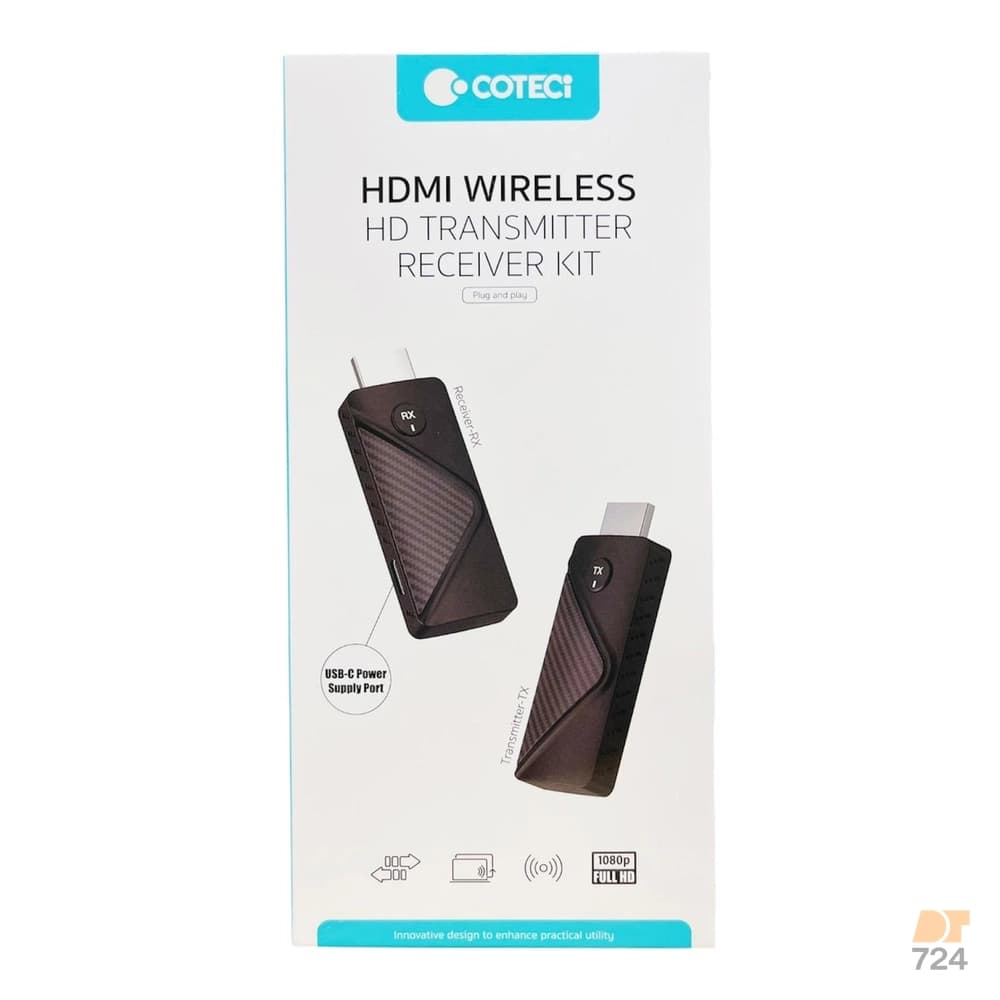 کیت فرستنده و گیرنده بی‌سیم HDMI کوتسی مدل OF-049 — تصویر ۲