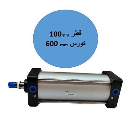 جک پنوماتیک 500*100 | جک پنوماتیک چهار میل sc100*500-s