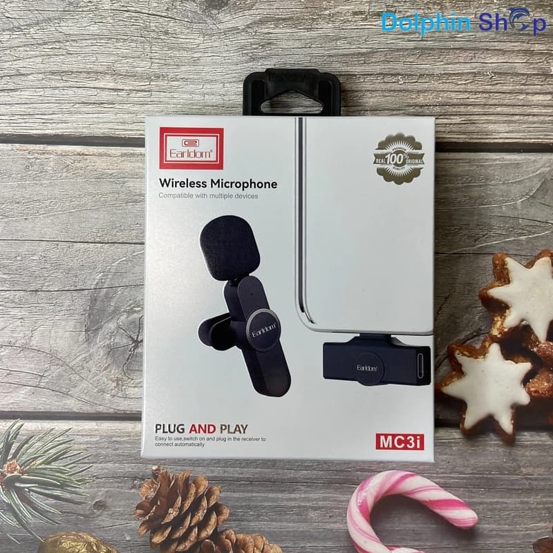 میکروفن بی سیم ارلدام مدل ET-MC3i lighting — تصویر ۶