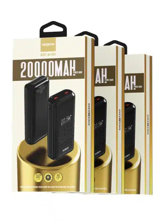 پاوربانک موکسوم مدل MX-PB97 ظرفیت 20000 میلی آمپر ساعت — تصویر ۳