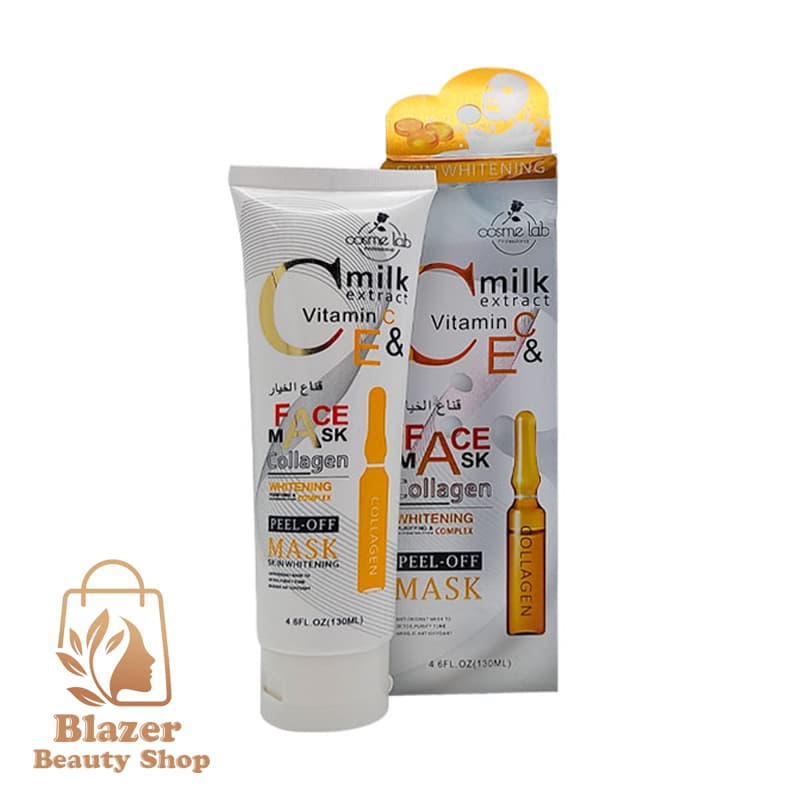 ماسک تیوپی صورت Cosme Lab حاوی کلاژن 130 میل — تصویر ۲