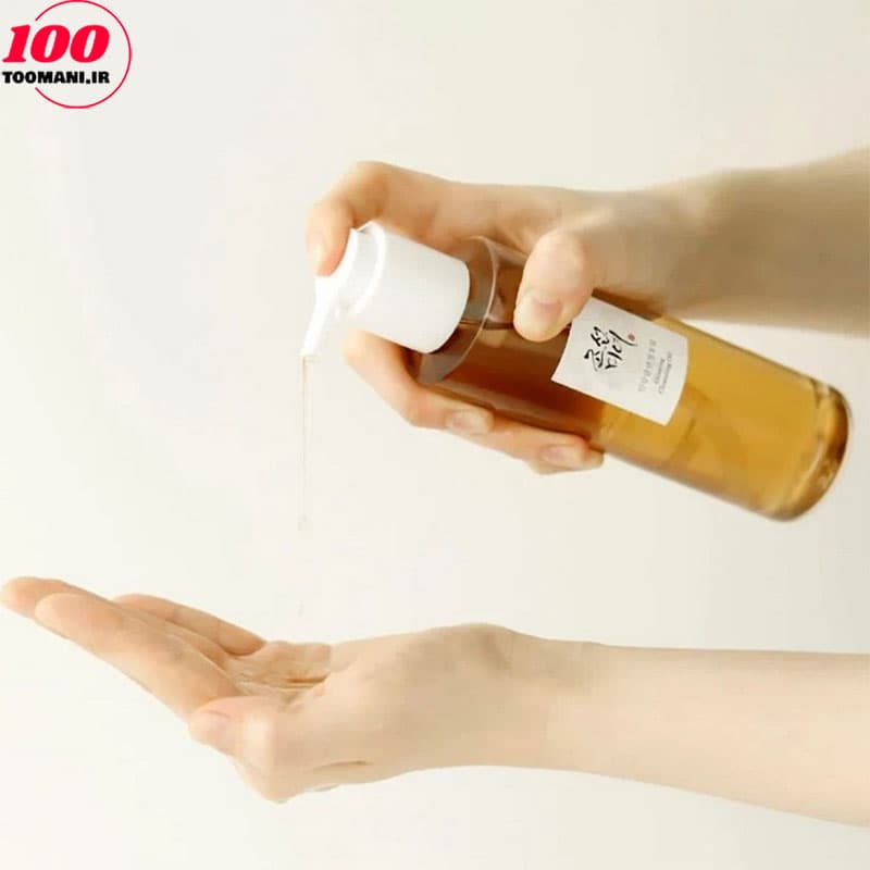 روغن پاک کننده آرایش جینسینگ بیوتی آف جوسان 210 میل — تصویر ۴