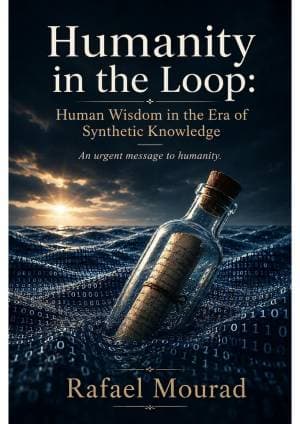 کتاب English Humanity in the loop: Human wisdom in the age of synthetic knowledge