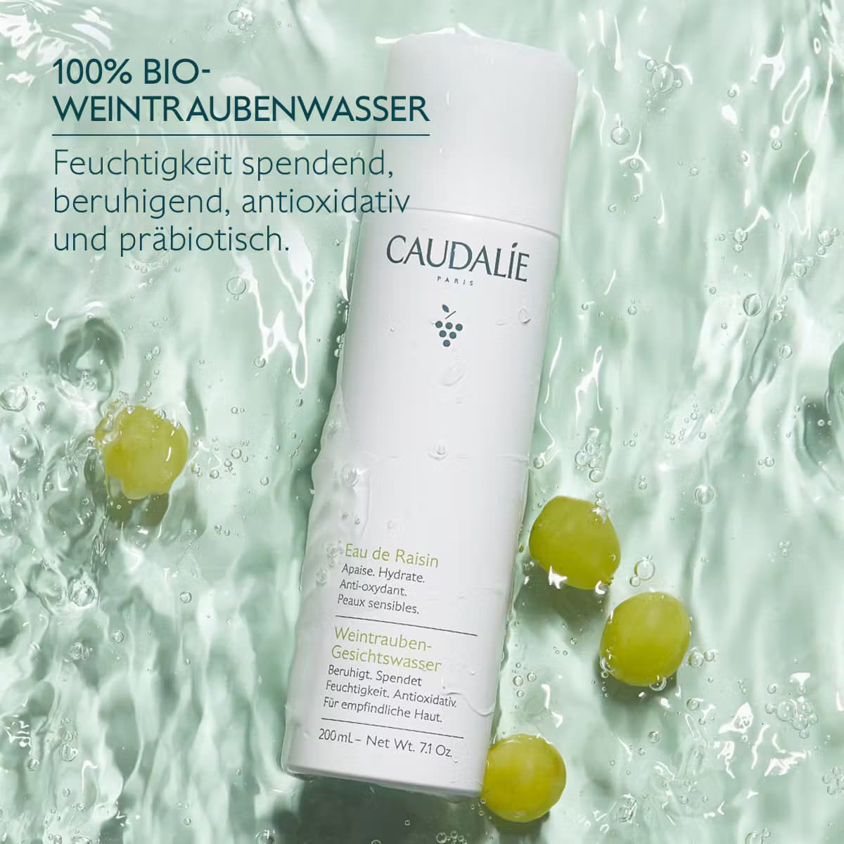 اسپری آب انگور کدلی Caudalie Eau de Raisin حجم 300 میل — تصویر ۴